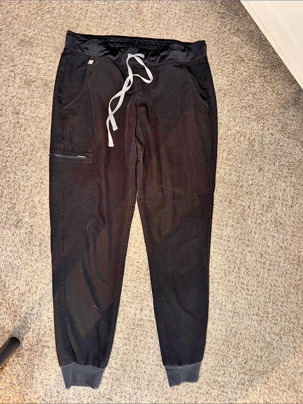 FIGS Technical Collection Jogger Pants Black Medium